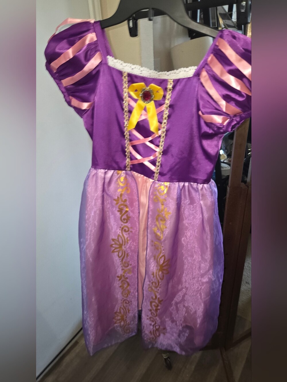 Disney Rapunzel purple dress size 14 kids #princess #disney